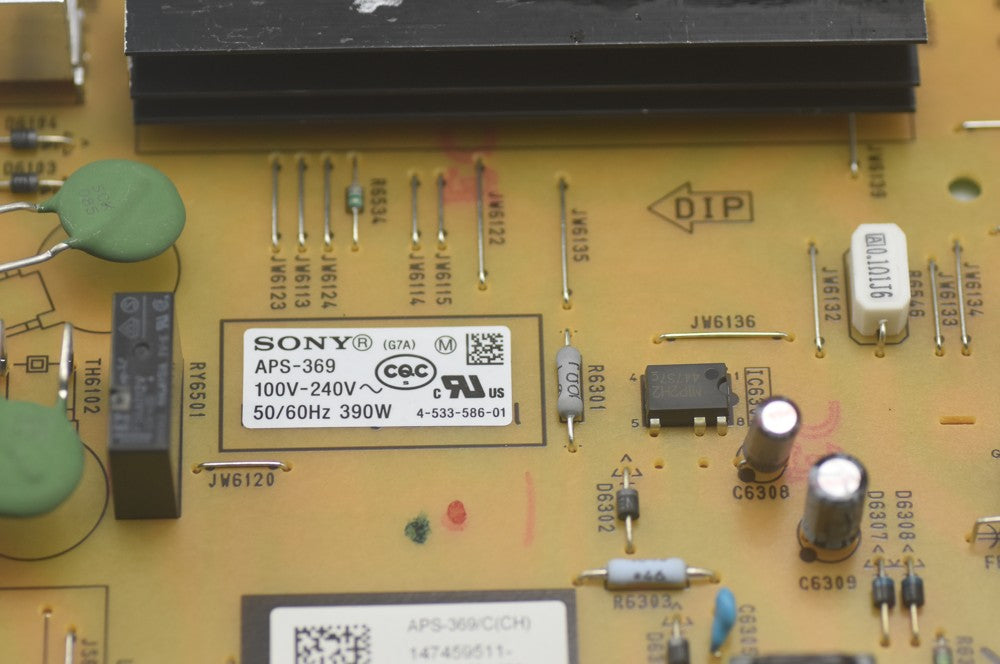 Original APS-369 Sony 1-893-297-21 Power Board