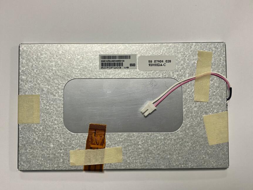 Original A070FW03 V8 AUO Screen 7.0" 480*234 A070FW03 V8 Display