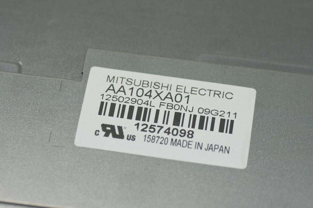 Original AA104XA01 MITSUBISHI Screen 10.4" 1024×768 AA104XA01 Display