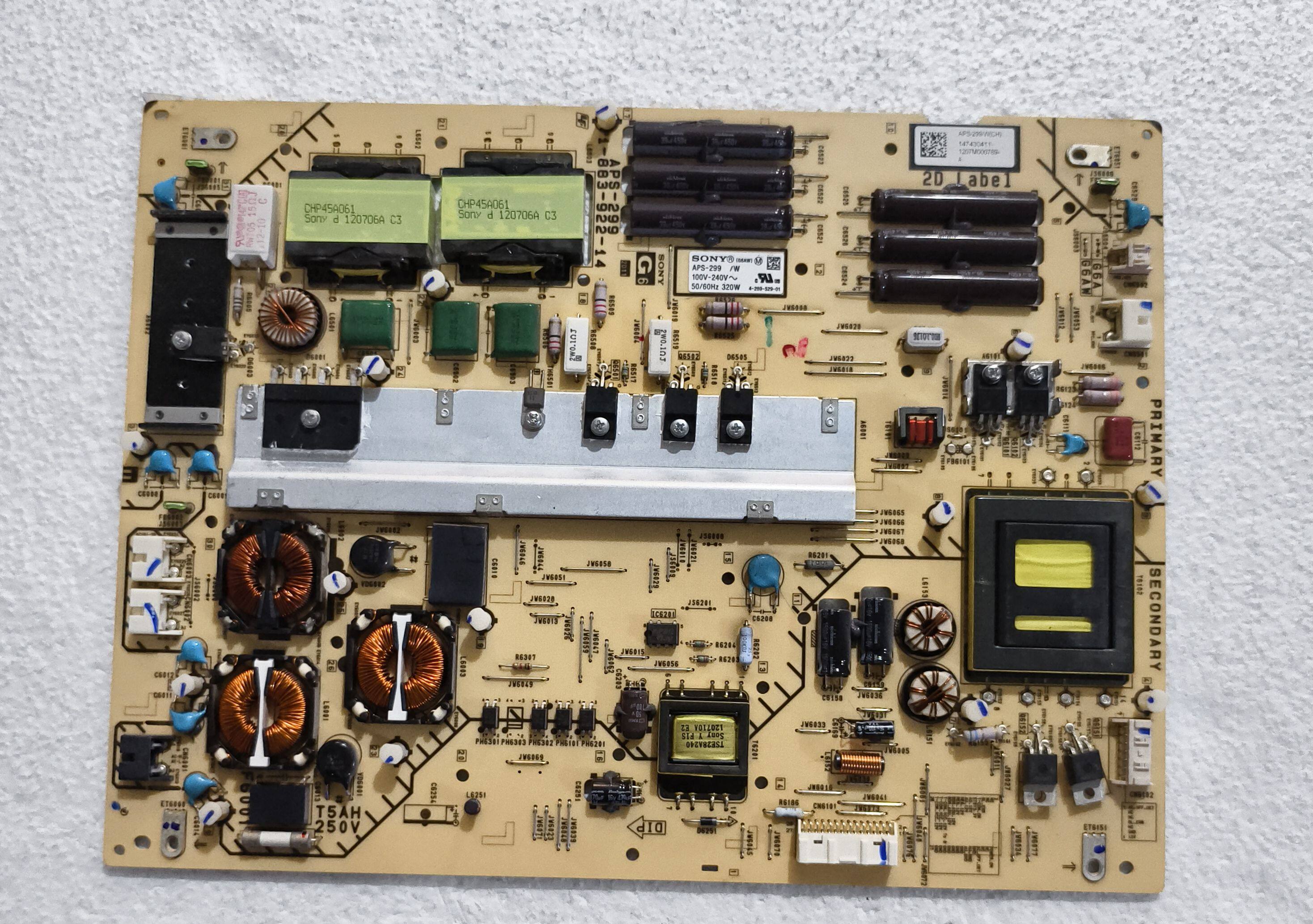 Original APS-299 Sony 1-884-525-12 Power Board