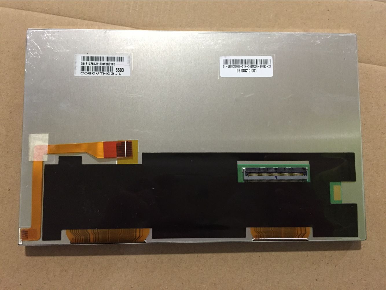 Original C080VTN03.1 AUO Screen 8" 800*480 C080VTN03.1 Display