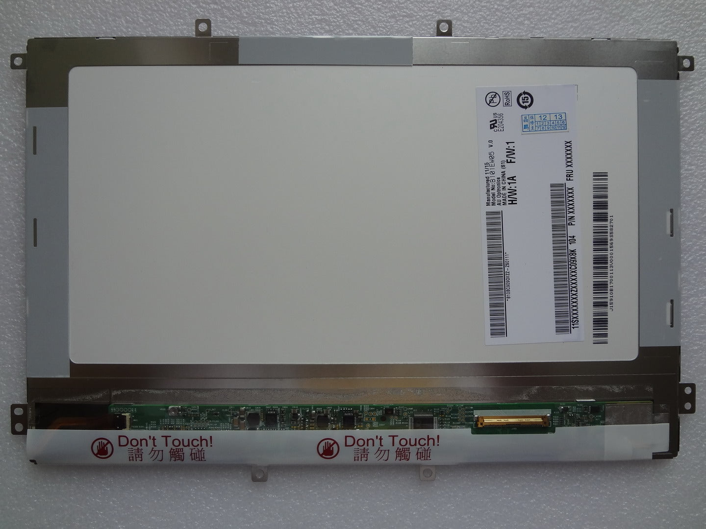 Original B101EW05 V1 AUO Screen 10.1" 1280×800 B101EW05 V1 Display