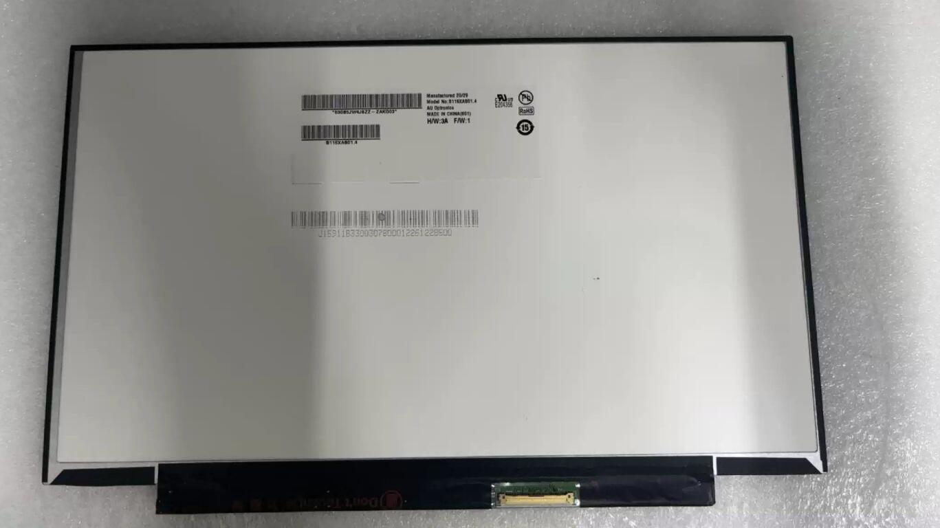 Original AUO 11.6-Inch B116XAK01.0 LCD Display 1366×768 Industrial Screen