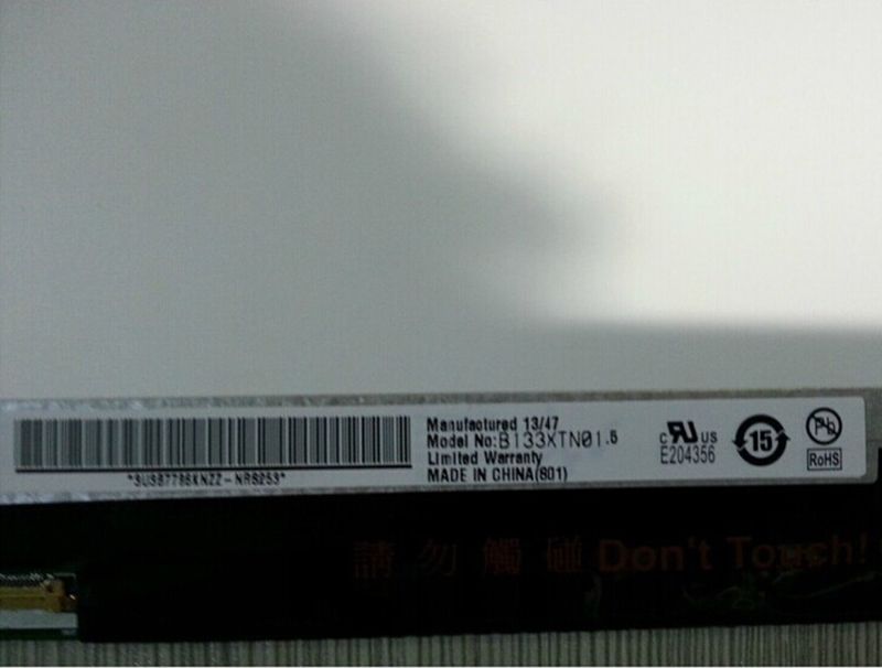 Original B133XTN01.5 AUO Screen 13.3" 1366*768 B133XTN01.5 Display