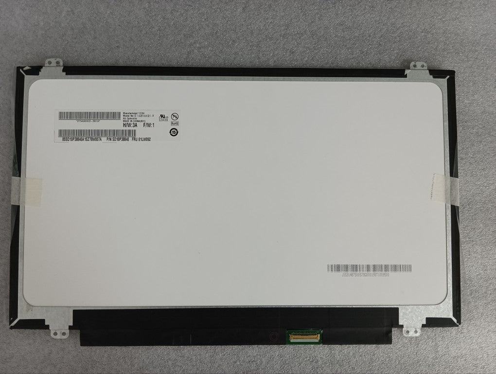 Original AUO 14-Inch B140HAK01.0 LCD Display 1920×1080 Industrial Screen