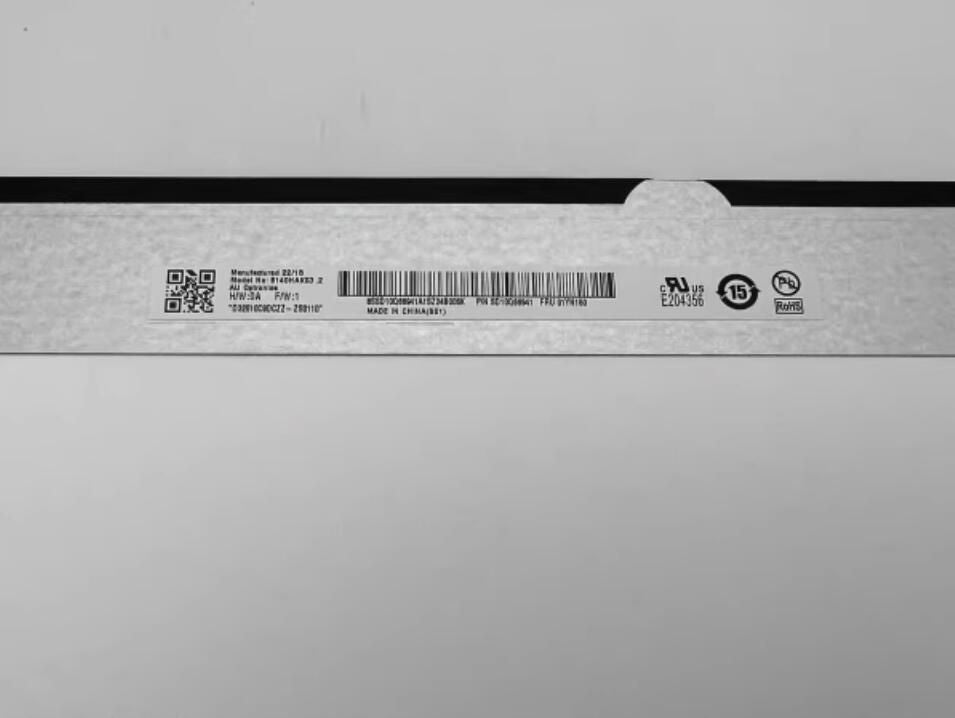 Original AUO 14-Inch B140HAK03.2 LCD Display 1920×1080 Industrial Screen
