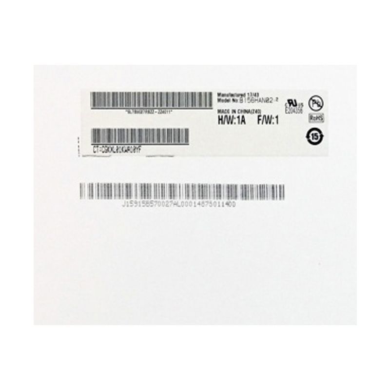 Original AUO 15.6-Inch B156HAN02.2 HWNA LCD Display 1920×1080 Industrial Screen