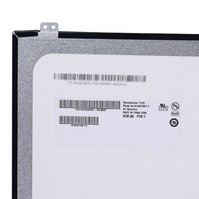 Original AUO 15.6-Inch B156XTN07.0 HW1A LCD Display 1366×768 Industrial Screen
