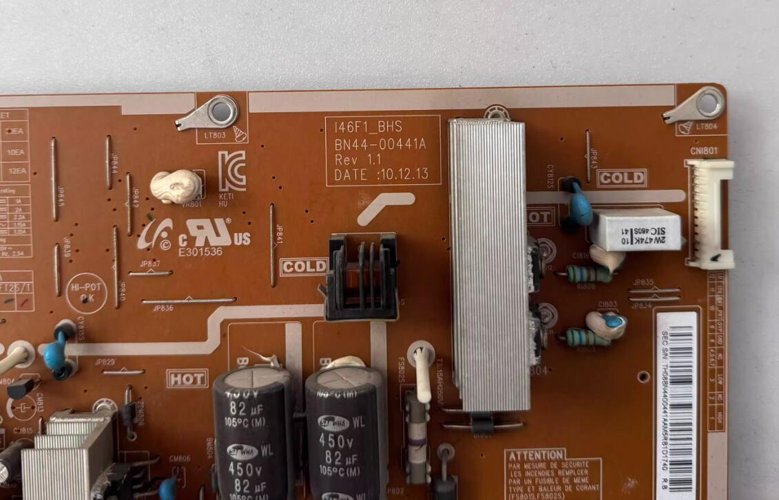 Original BN44-00441A Samsung I46F1_BHS Power Board