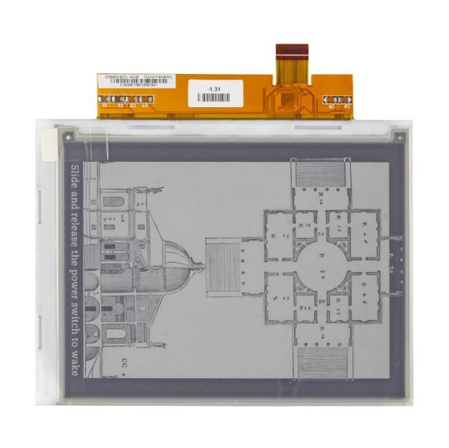 New ED060SC4 ED060SC4(LF) 6" E-ink LCD Display Screen Replacement for Kindle 2, Sony PRS500 600, Iriver Story