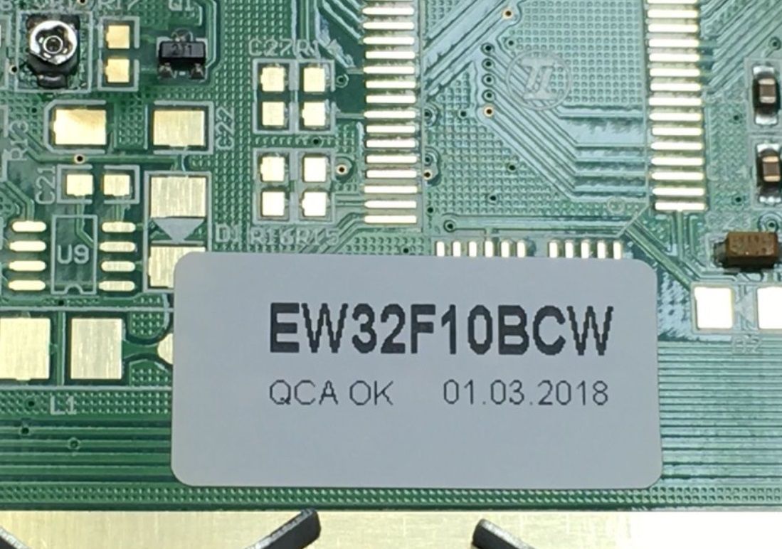 Original EW32F10BCW EDT Screen 5.7" 640*480 EW32F10BCW Display