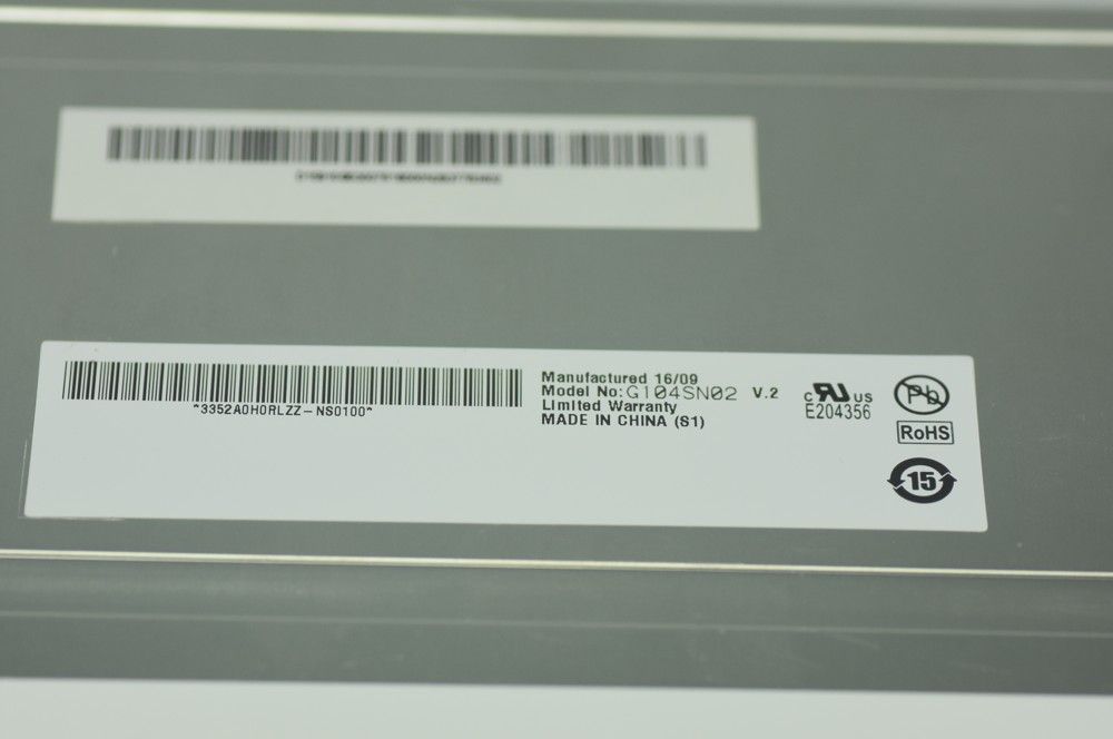 Brand New 10.4" Industrial Matte LCD Display Screen G104SN02 V2 V.2 (800*600)