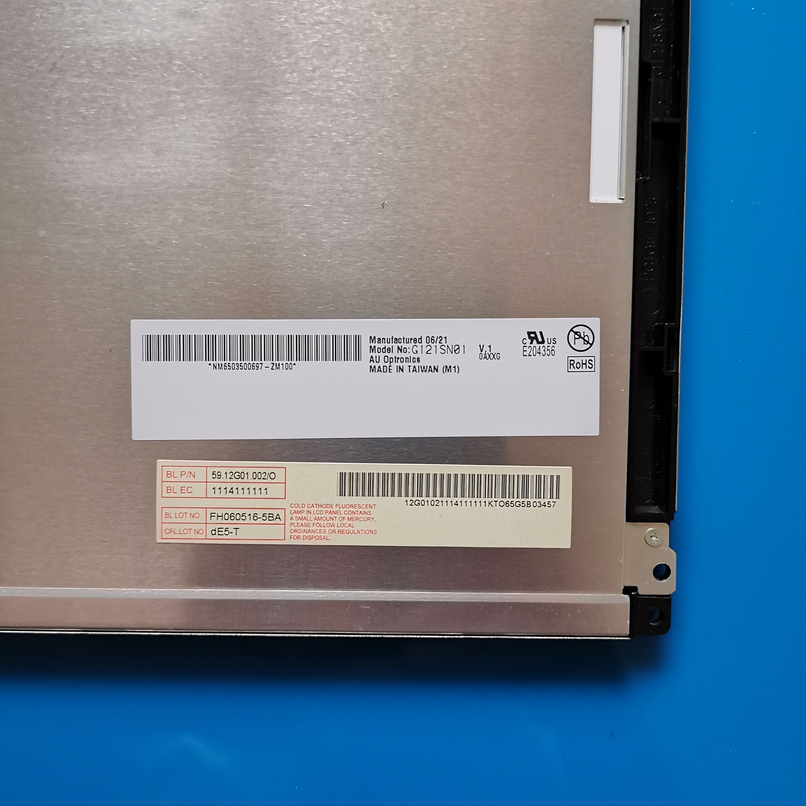 G121SN01 V1 LCD Display Panel 12.1 inch 800*600 LCD Screen