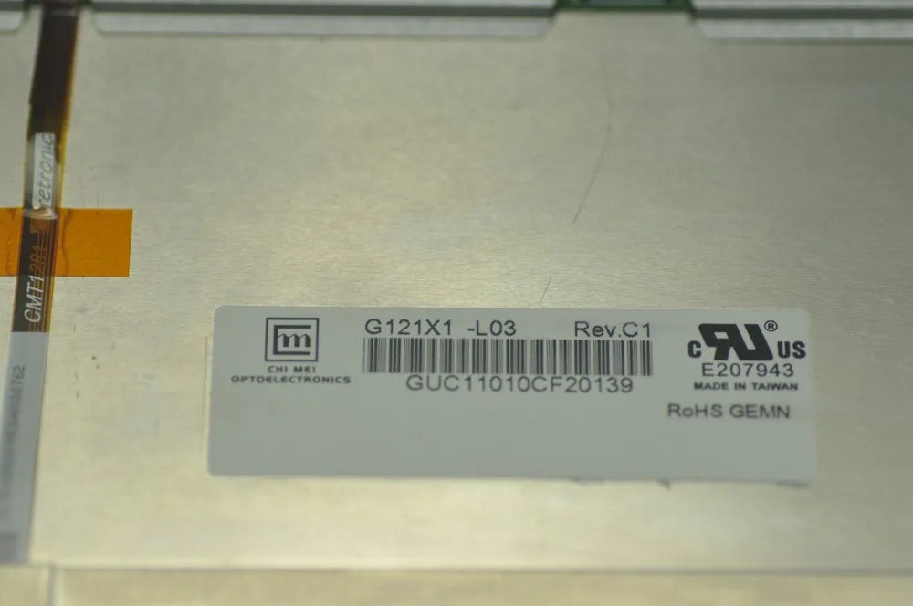 Original G121X1-L03 COM Screen 12.1" 1024x768 G121X1-L03 Display