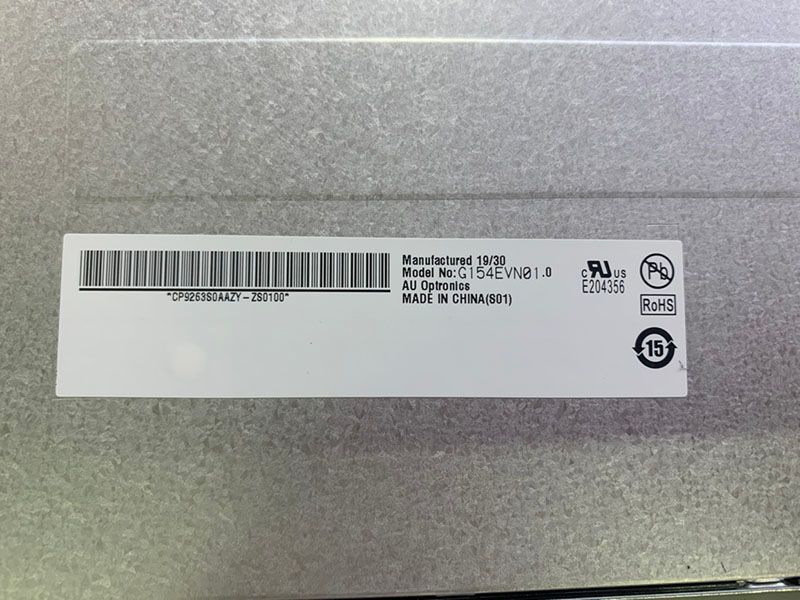 Original G154EVN01.0 AUO Screen 15.4" 1280*800 G154EVN01.0 Display