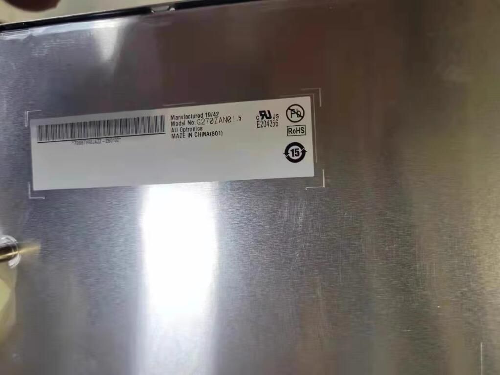 Original G270ZAN01.5 AUO Screen 27.0" 3840*2160 G270ZAN01.5 Display