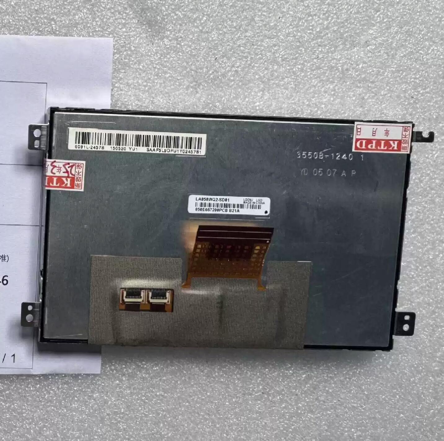 Original LA050WQ2-SD01 LG Screen 5" 480*240 LA050WQ2-SD01 Display with touch