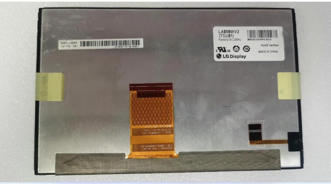 Orignal LG Display 8.0-Inch LA080WV2-TD01 LCD Display 800×480 Industrial Screen