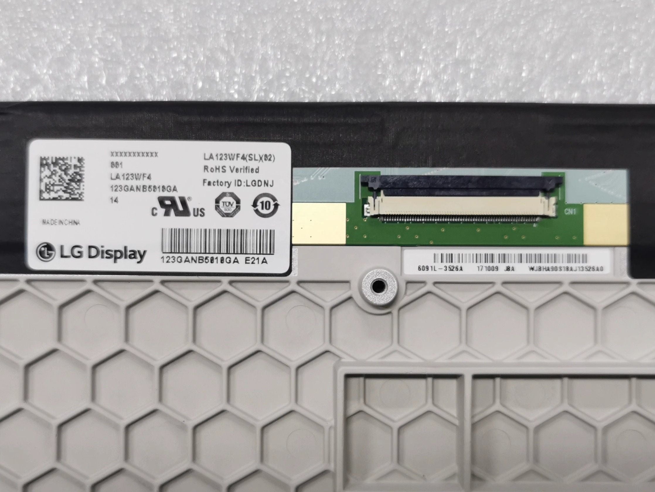 Original LA123WF4-SL02 LG Screen 12.3" 1920*720 LA123WF4-SL02 Display