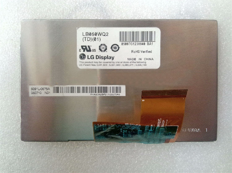 Original LB050WQ2-TD01 LG Screen 5.0" 480*272 LB050WQ2-TD01 Display