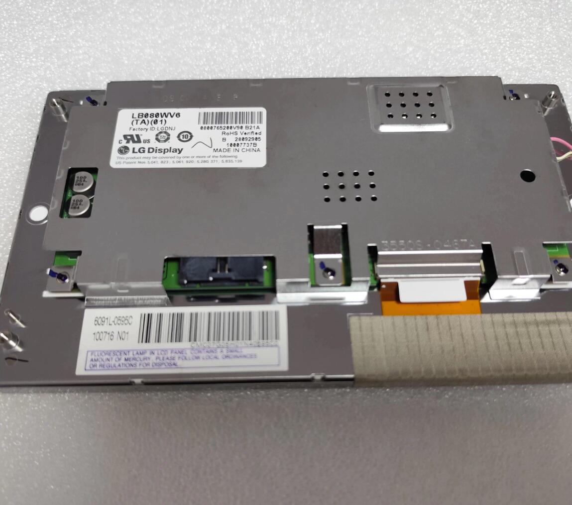 Original LB080WV6-TA01 LG Screen 8.0" 800*480 LB080WV6-TA01 Display