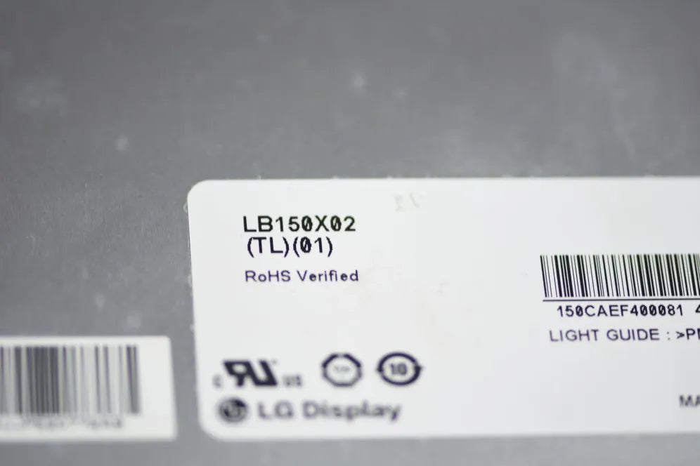 Original LG LB150X02-TL01 Screen 15.0" 1024×768 LB150X02-TL01 Display