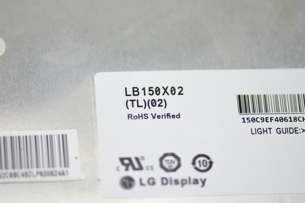 Original LB150X02-TL02 LG Screen 15" 1024×768 LB150X02-TL02 Display