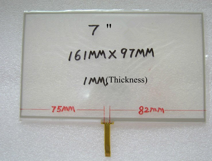 161mm*97mm Universal Touch Screen 7 Inch Written Screen for GPS Navigator