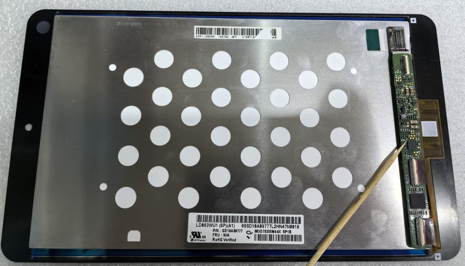 Original LD083WU1-SPA1 LG Screen 8.3" 1200*1920 LD083WU1-SPA1 Display