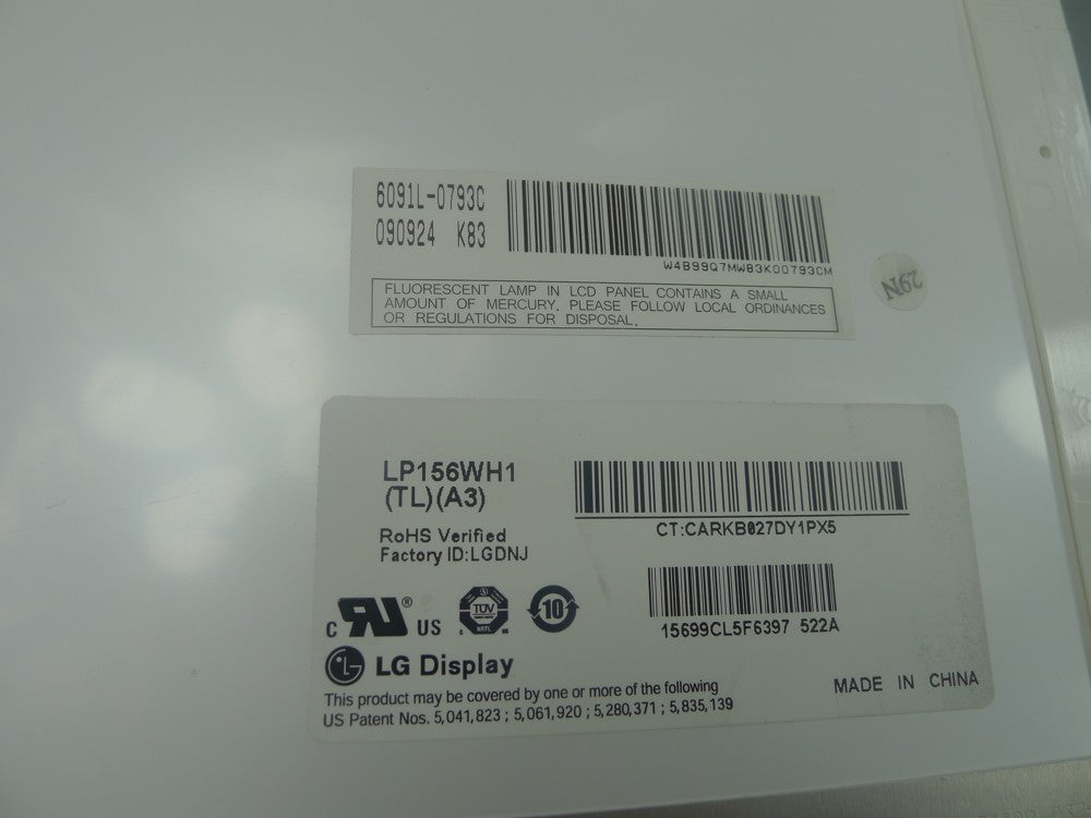 Original LG LP156WH1-TLA3 Screen 15.6" 1366×768 LP156WH1-TLA3 Display