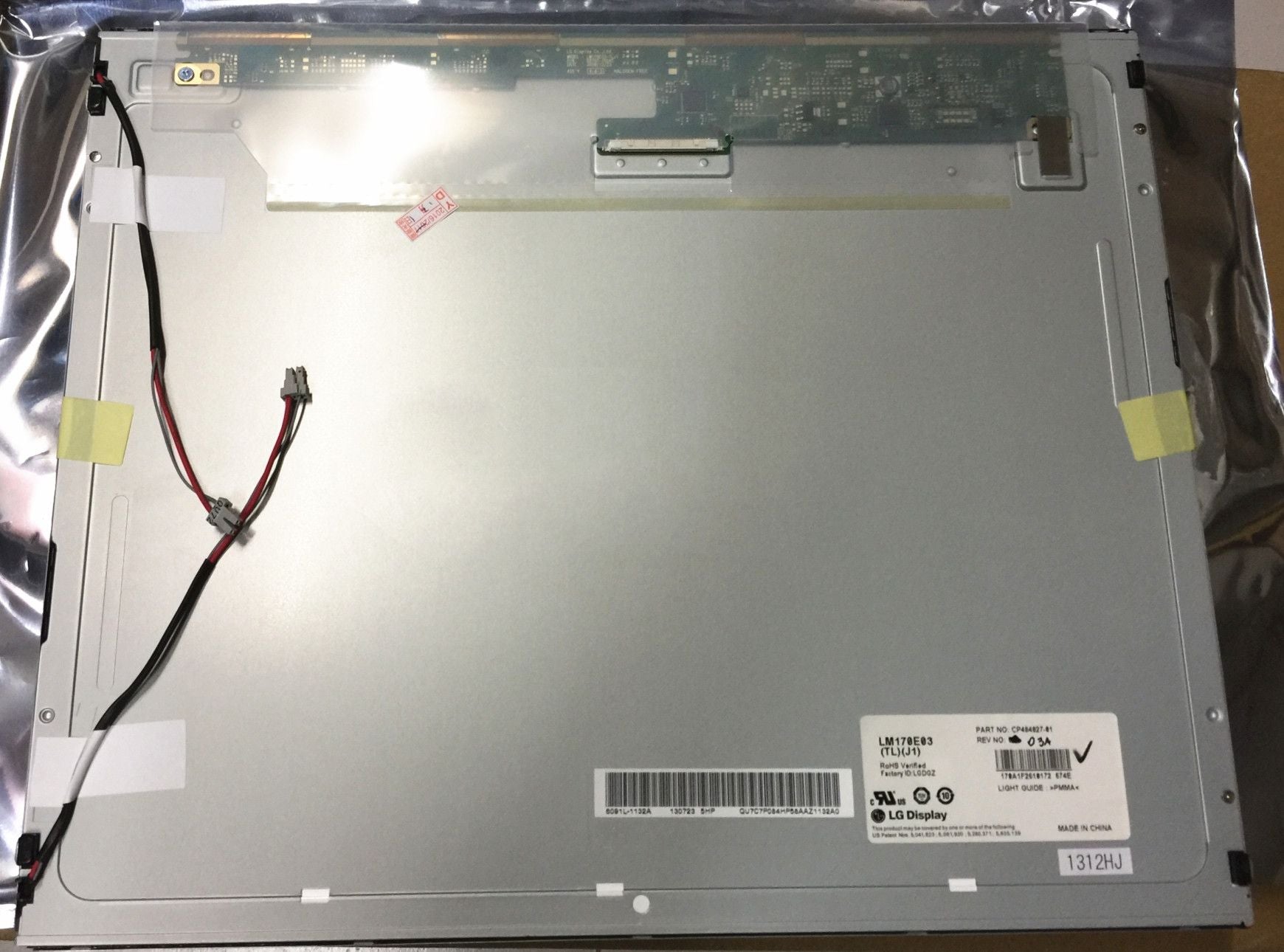 Original LG LM170E03-TLJ1 Screen 17.0" 1280×1024 LM170E03-TLJ1 Display
