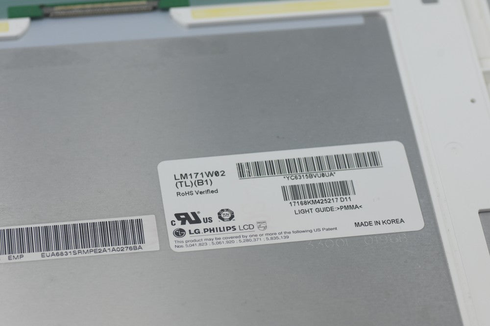 Original LM171W02-TLB1 LG Screen 17.1" 1440×900 LM171W02-TLB1 Display