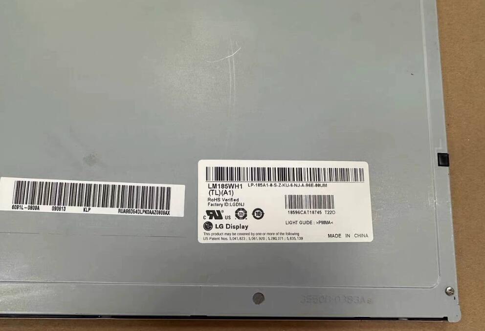 Original LM185WH1-TLA1 LG Screen 18.5" 1366*768 LM185WH1-TLA1 Display