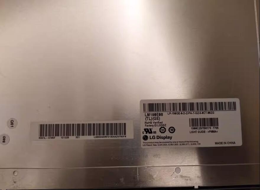 Original LG LM190E08-TLGE Screen 19.0" 1280×1024 LM190E08-TLGE Display