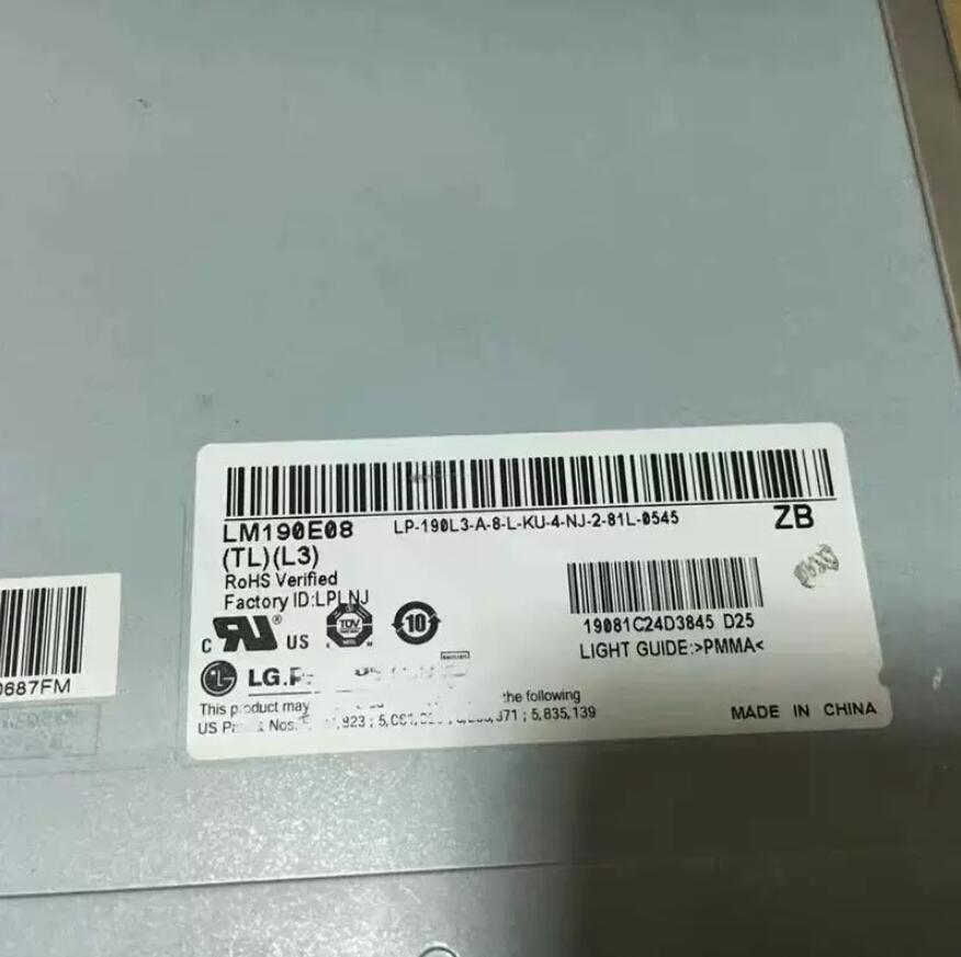 Original LM190E08-TLL3 LG Screen 19.0" 1280*1024 LM190E08-TLL3 Display