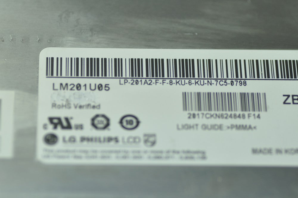 Original LG LM201U05-SLB1 Screen 20.1" 1680×1200 LM201U05-SLB1 Display