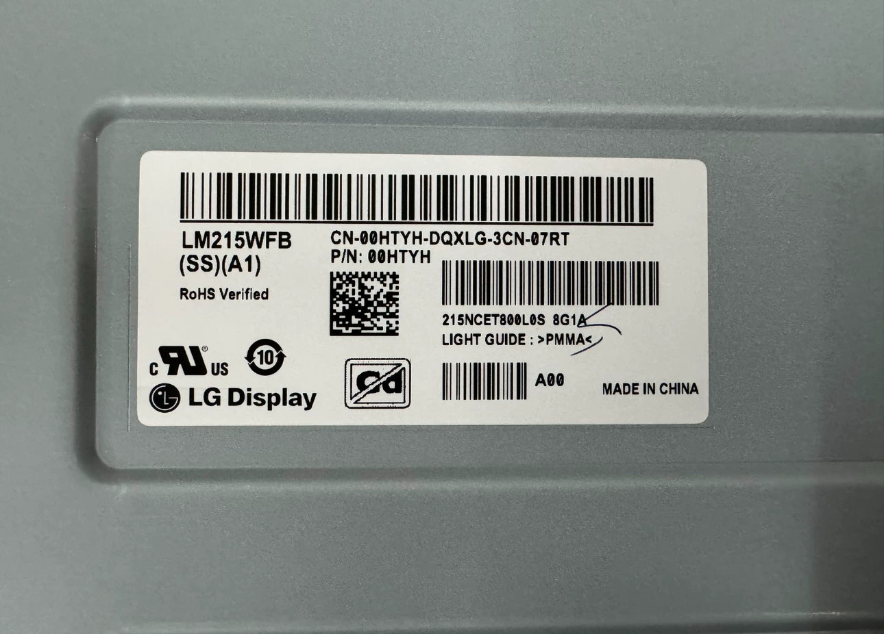 Original LG LM215WFB-SSA1 Screen 21.5" 1920*1080 LM215WFB-SSA1 Display