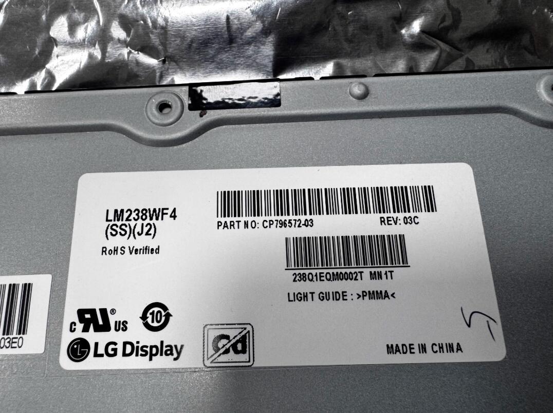 Original LM238WF4-SSJ2 LG Screen 23.8" 1920*1080 LM238WF4-SSJ2 Display