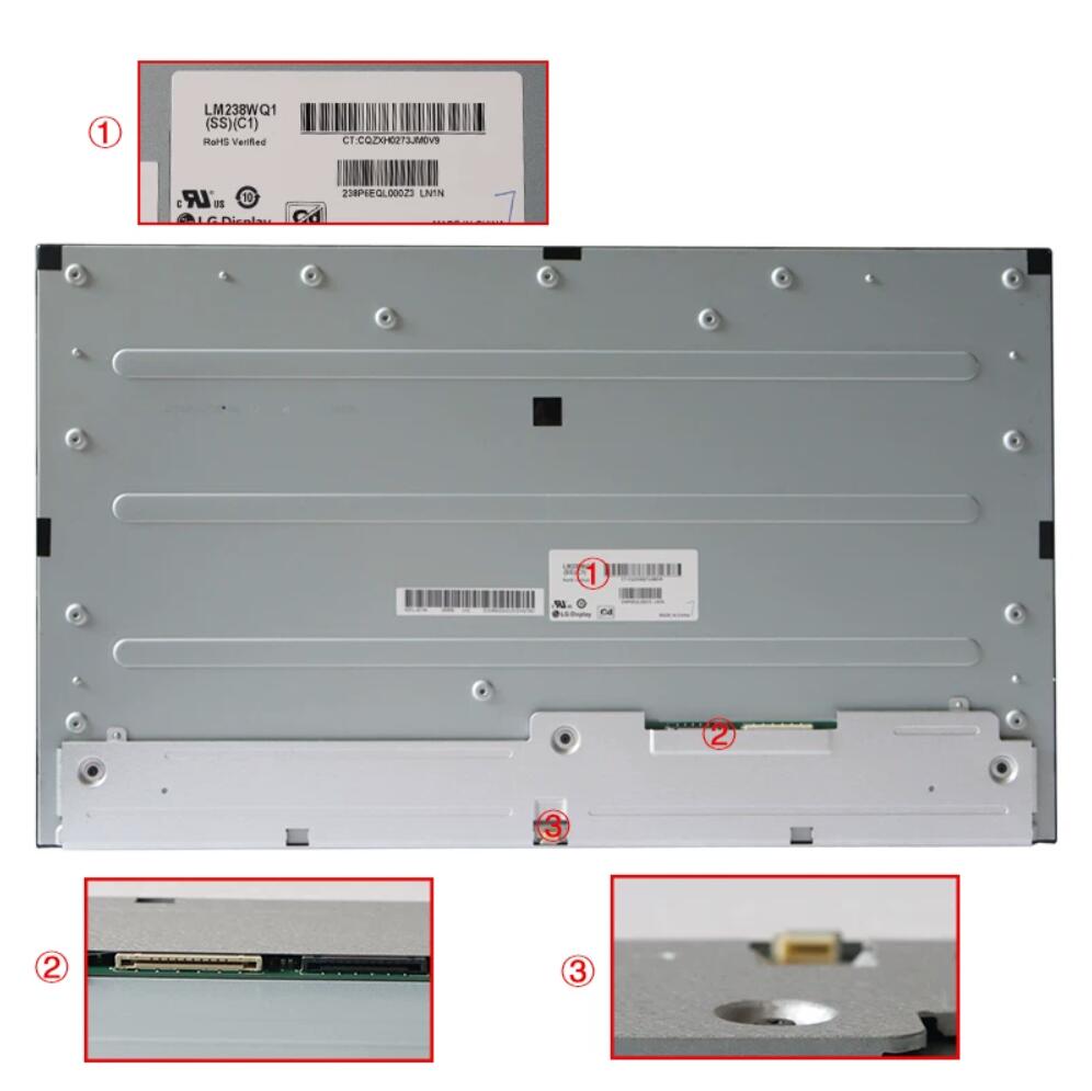 Original LG LM238WQ1-SSC1 Screen 23.8" 2560*1440 LM238WQ1-SSC1 Display