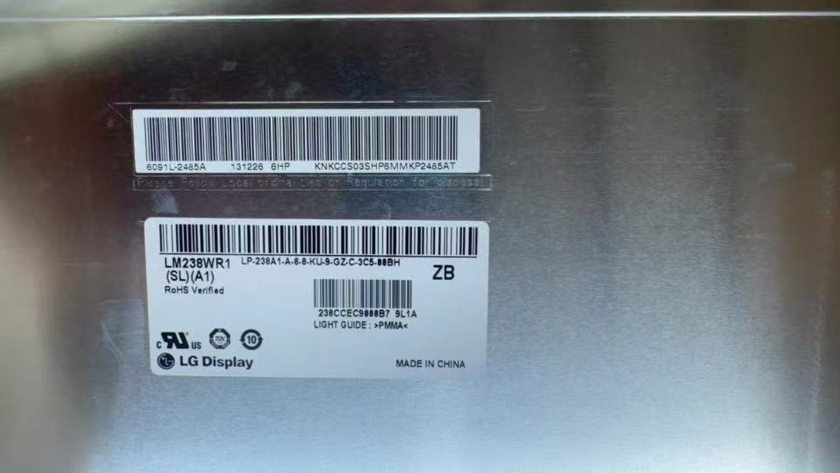 Original LG LM238WR1-SLA1 Screen 23.8" 3840×2160 LM238WR1-SLA1 Display