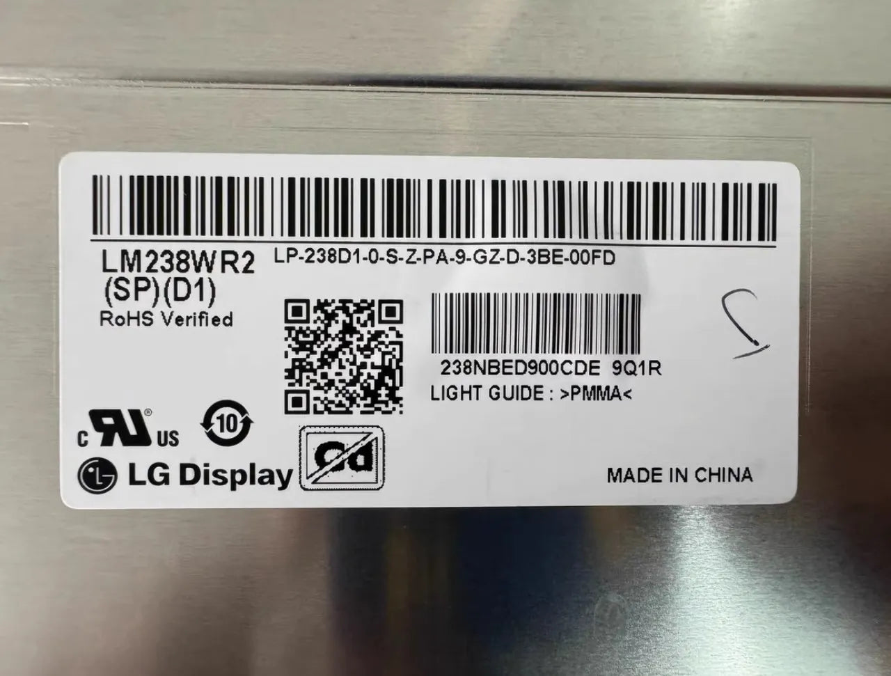 Original LM238WR2-SPD1 LG Screen 23.8" 3840*2160 LM238WR2-SPD1 Display
