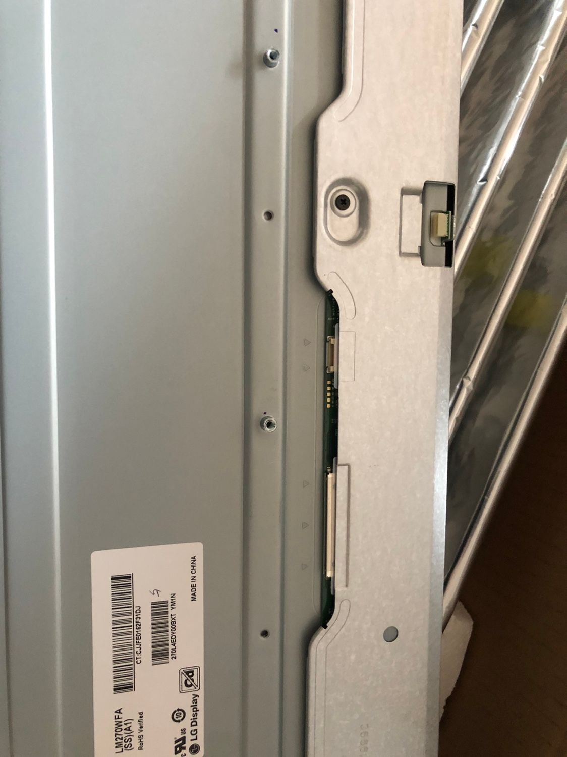 Original LM270WFA-SSA1 LG Screen 27" 1920*1080 LM270WFA-SSA1 Display