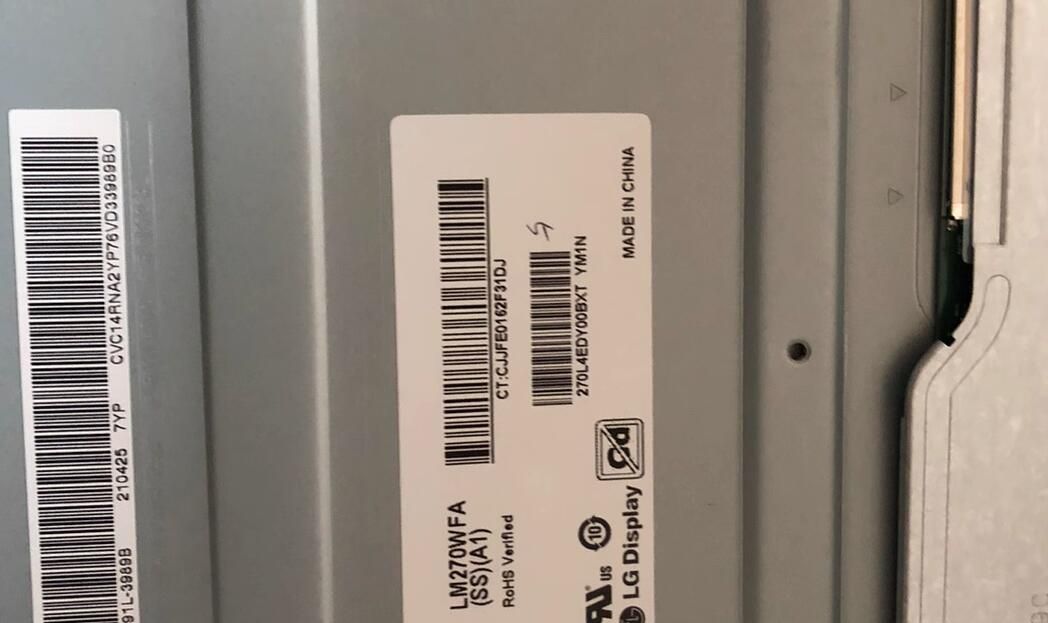 Original LM270WFA-SSA1 LG Screen 27" 1920*1080 LM270WFA-SSA1 Display