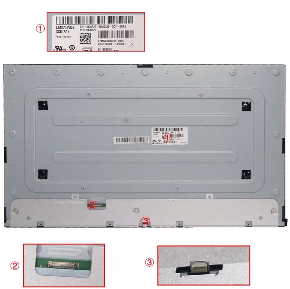 Original LG LM270WQE-SSA1 Screen 27" 2560*1440 LM270WQE-SSA1 Display
