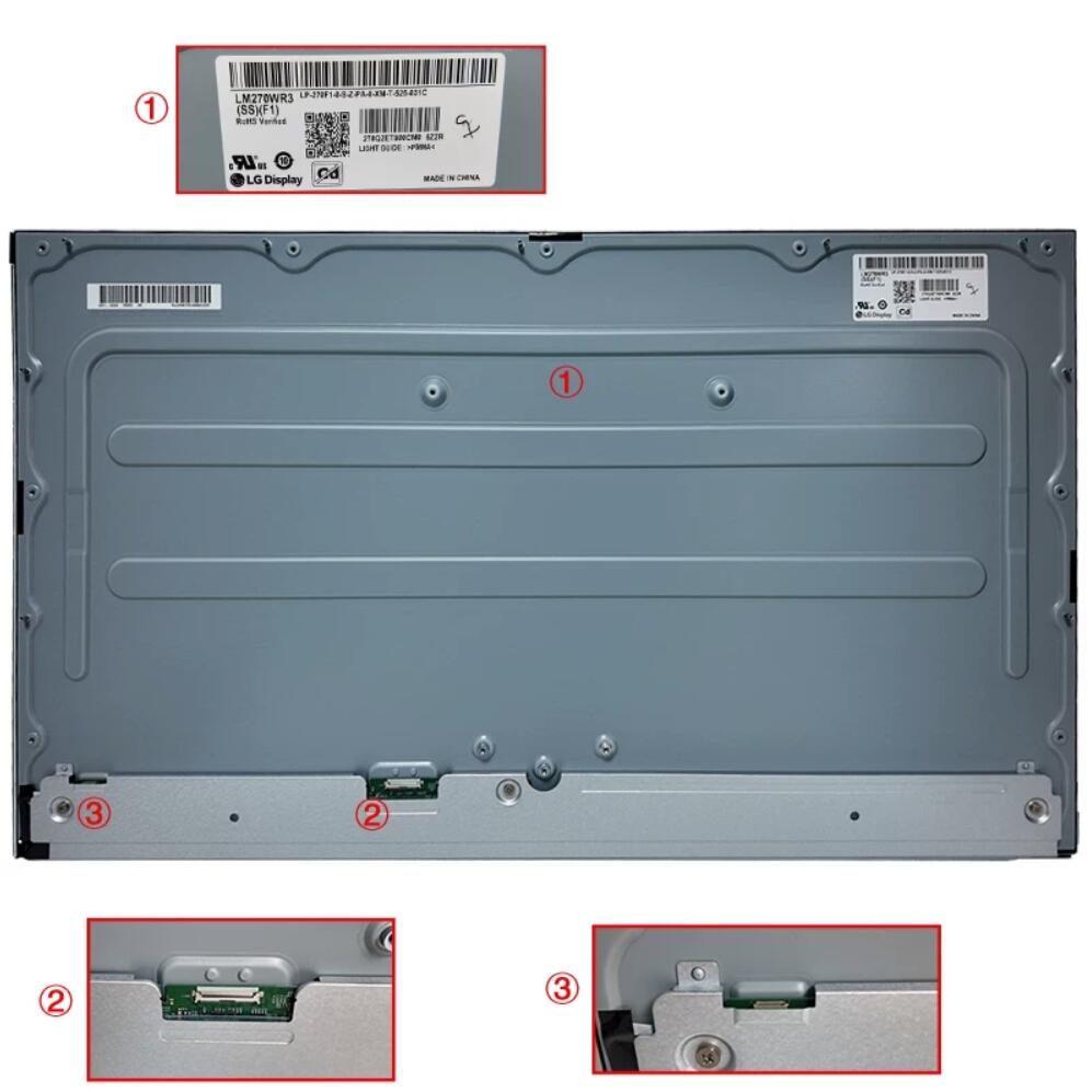 Original LG LM270WR3-SSF1 Screen 27" 3840*2160 LM270WR3-SSF1 Display