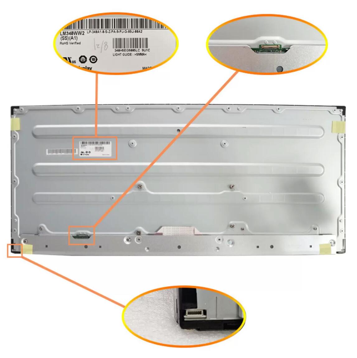 Original LM340WW2-SSA1 LG Screen 34.0″ 2560*1080 LM340WW2-SSA1 Display
