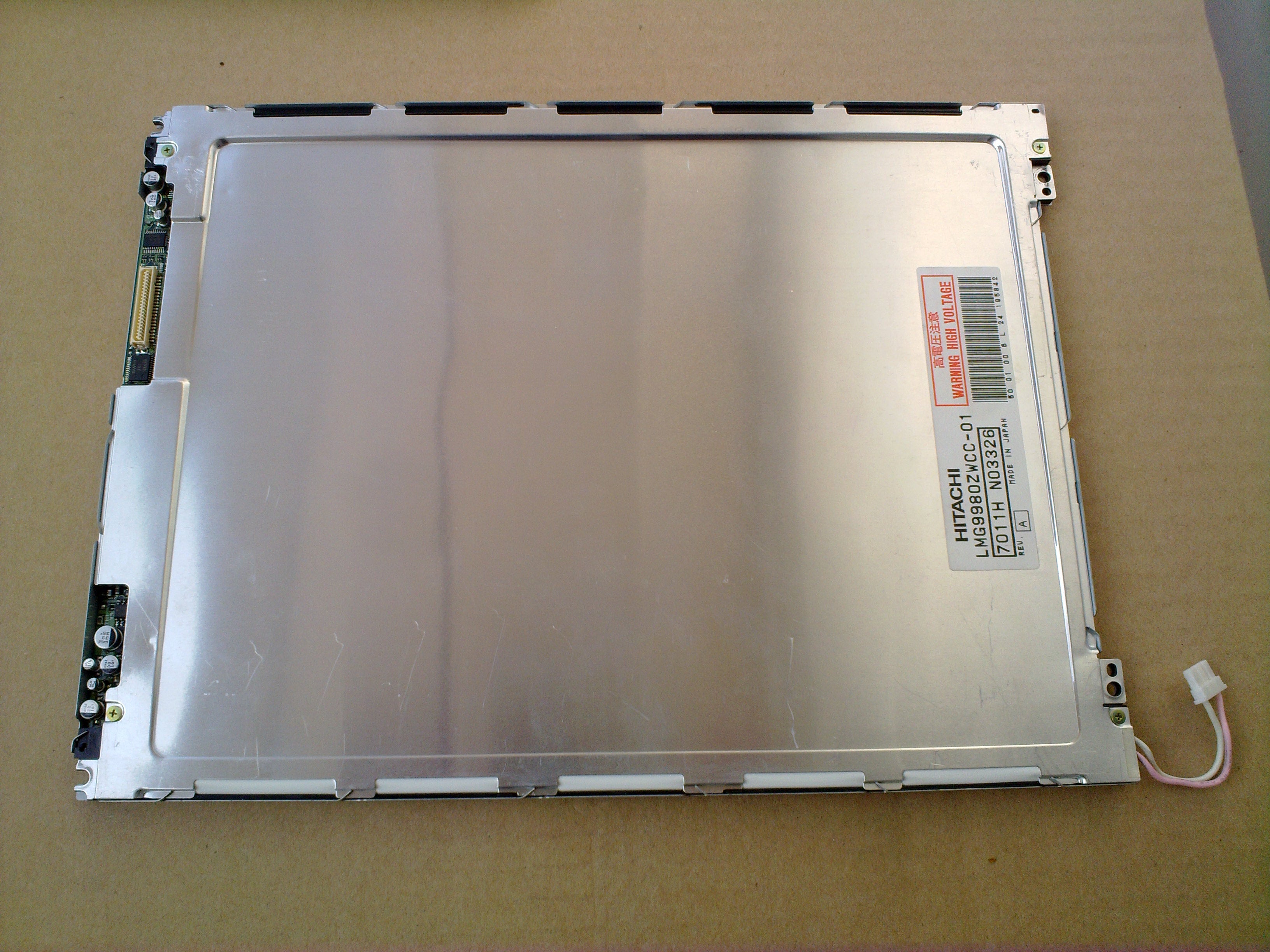 Original LMG9980ZWCC-01 HITACHI Screen 12.1" 800*600 LMG9980ZWCC-01 Display