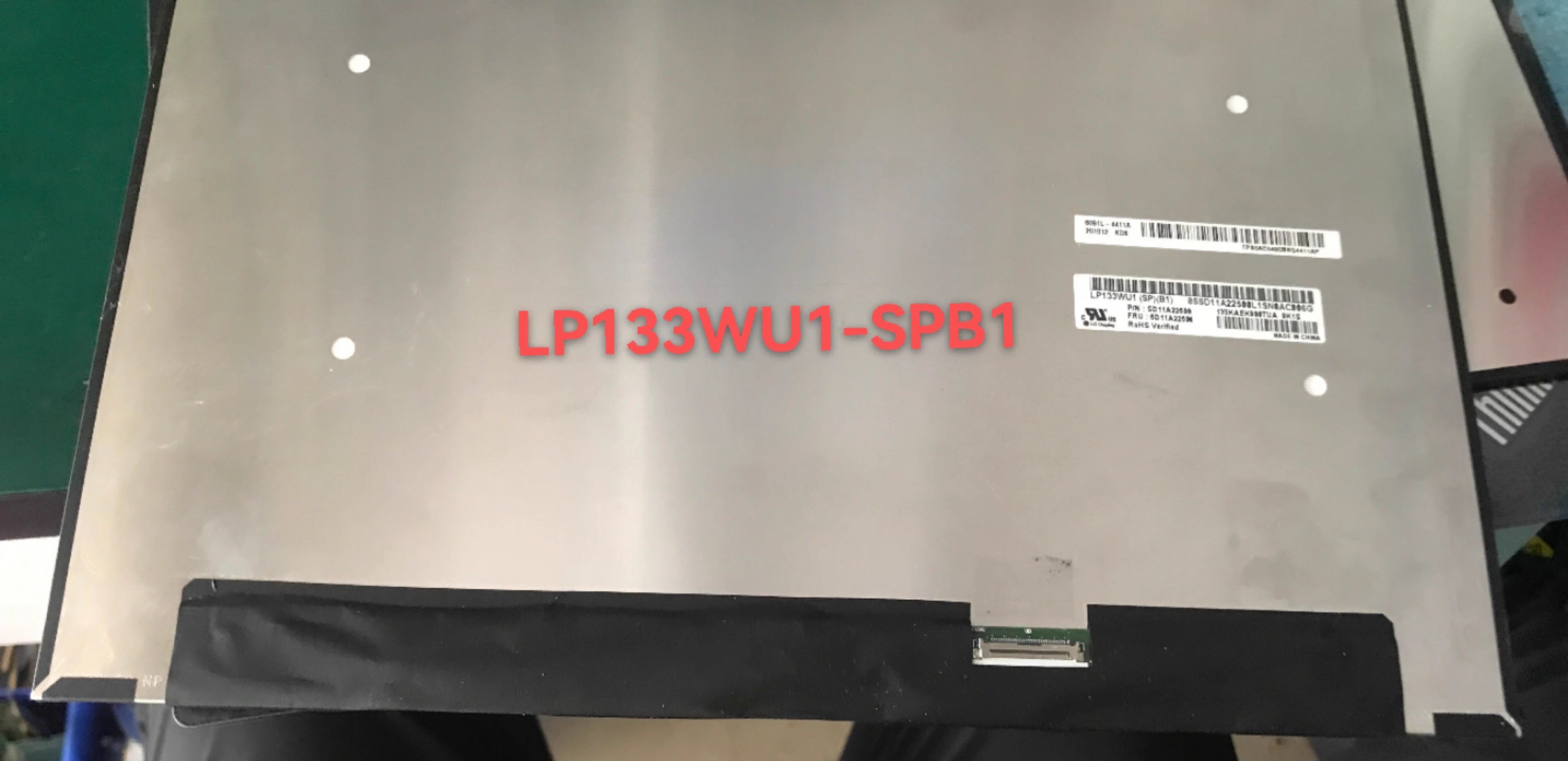 Original LP133WU1-SPB1 LG Screen 13.3" 1920*1200 LP133WU1-SPB1 Display