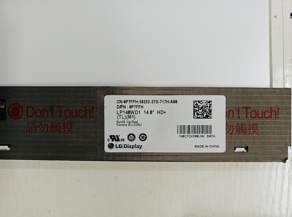 Original LP140WD1-TLM1 LG Screen 14" 1600×900 LP140WD1-TLM1 Display