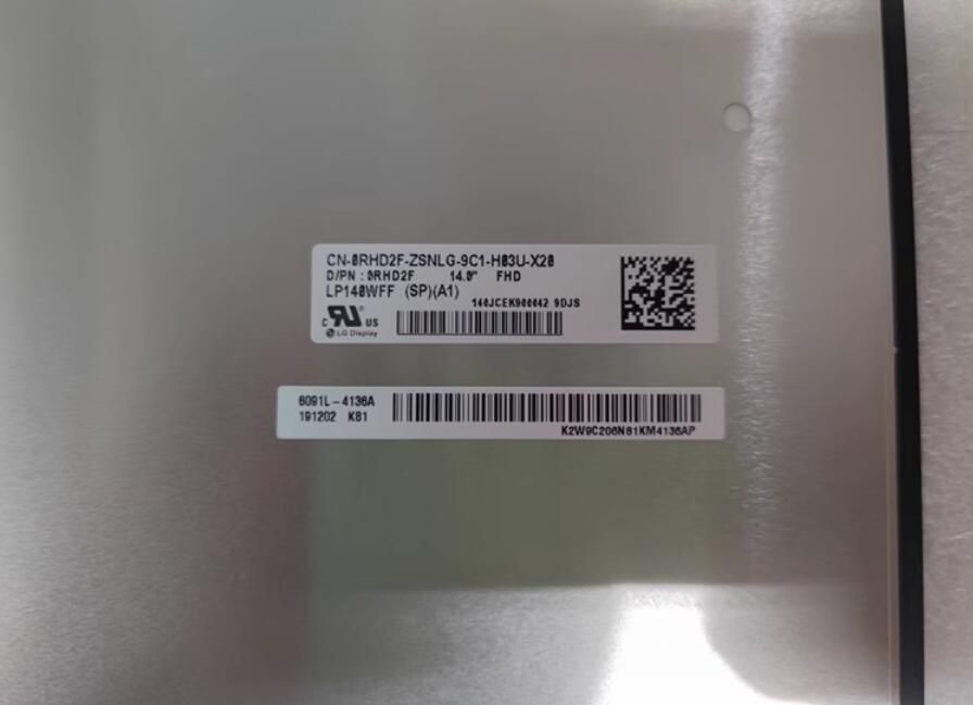 Original LP140WFF-SPA1 LG Screen 14.0" 1920*1080 LP140WFF-SPA1 Display